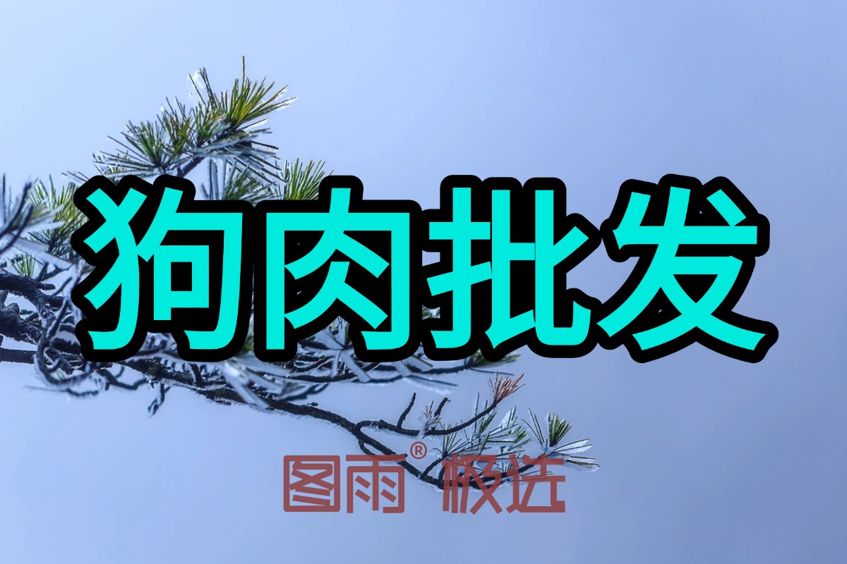 河南驻马店生狗肉批发厂家 – 一条起批发-2026年狗肉价格！