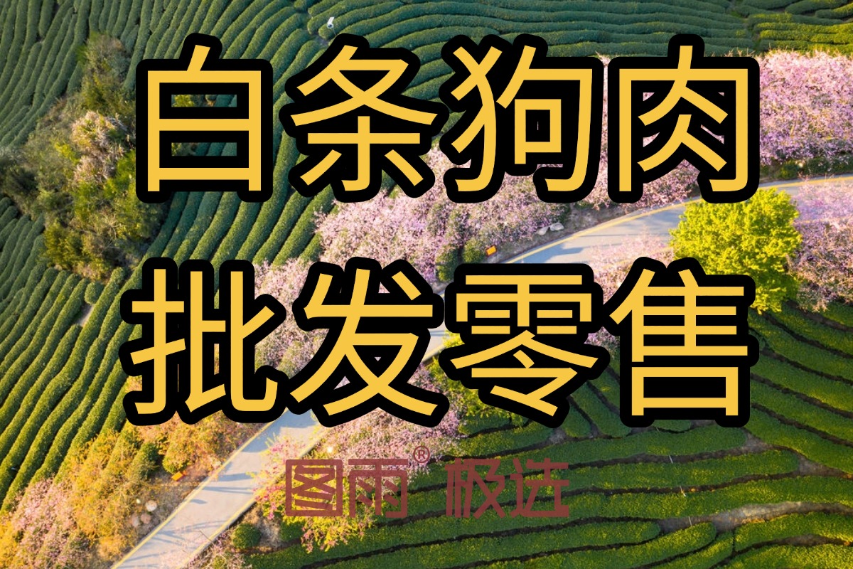 广东江门白条狗肉1条起批，不注水，带检疫，冷链发货！